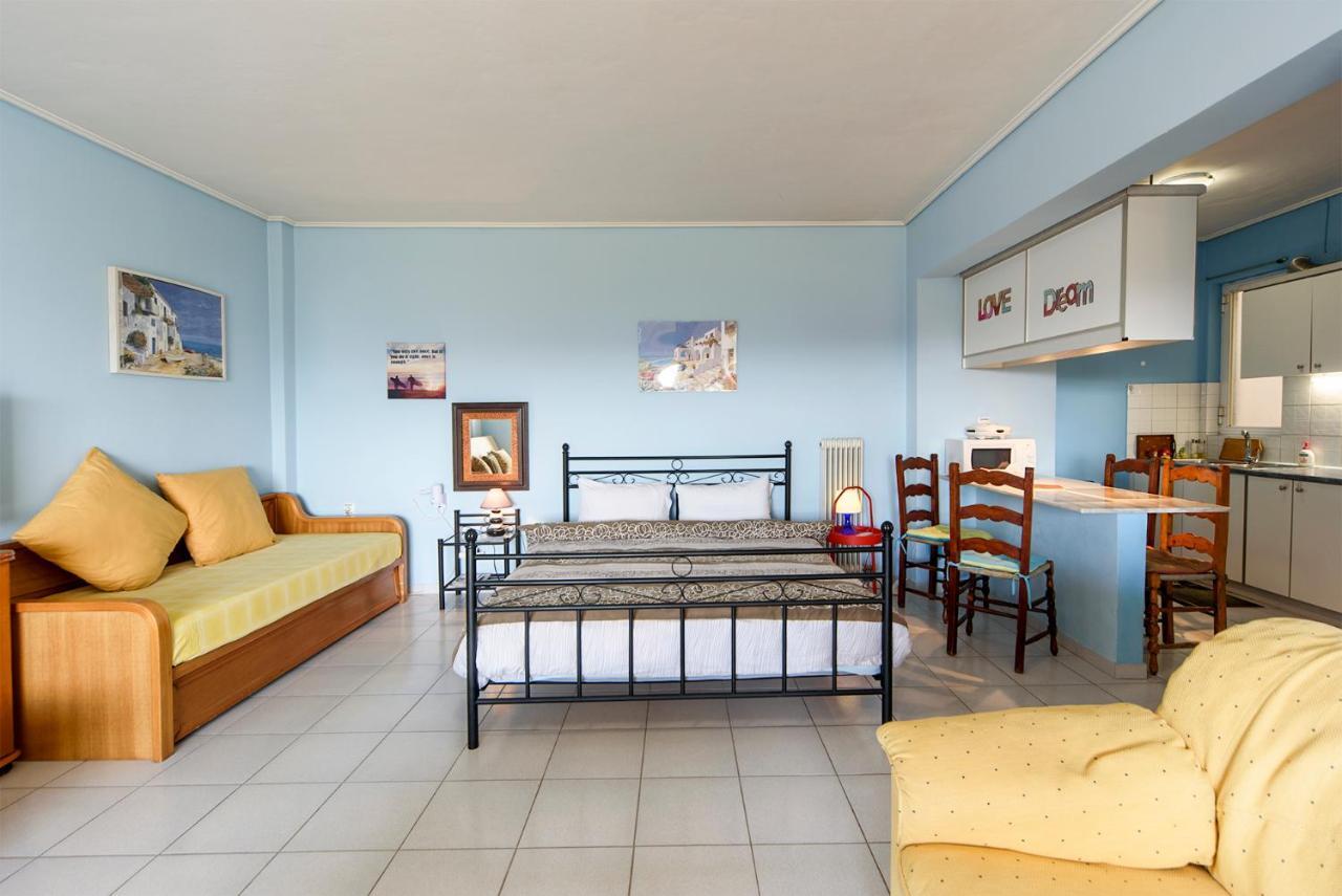 Liland Beachfront Lefkandi Chalkidas Exterior foto