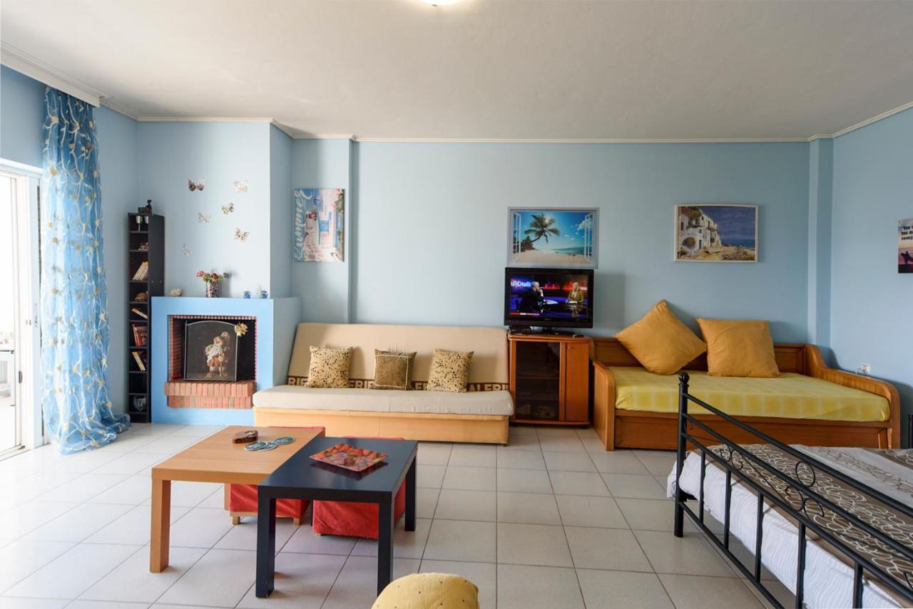 Liland Beachfront Lefkandi Chalkidas Exterior foto